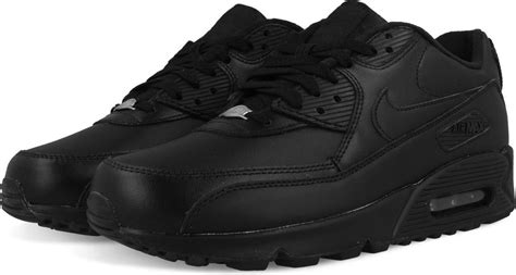 nike air max zwart heren leer|Air Max Leer Schoenen .